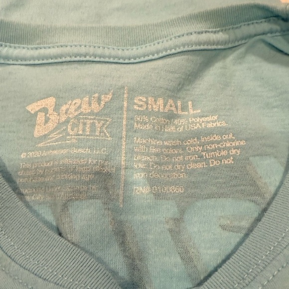 Brew City Light Blue Tee - Picture 3 of 3